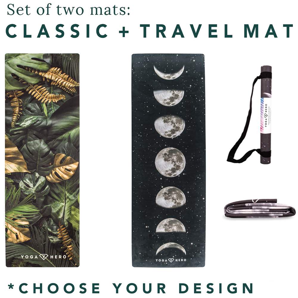 Set of Two Mats Classic + Travel Mat