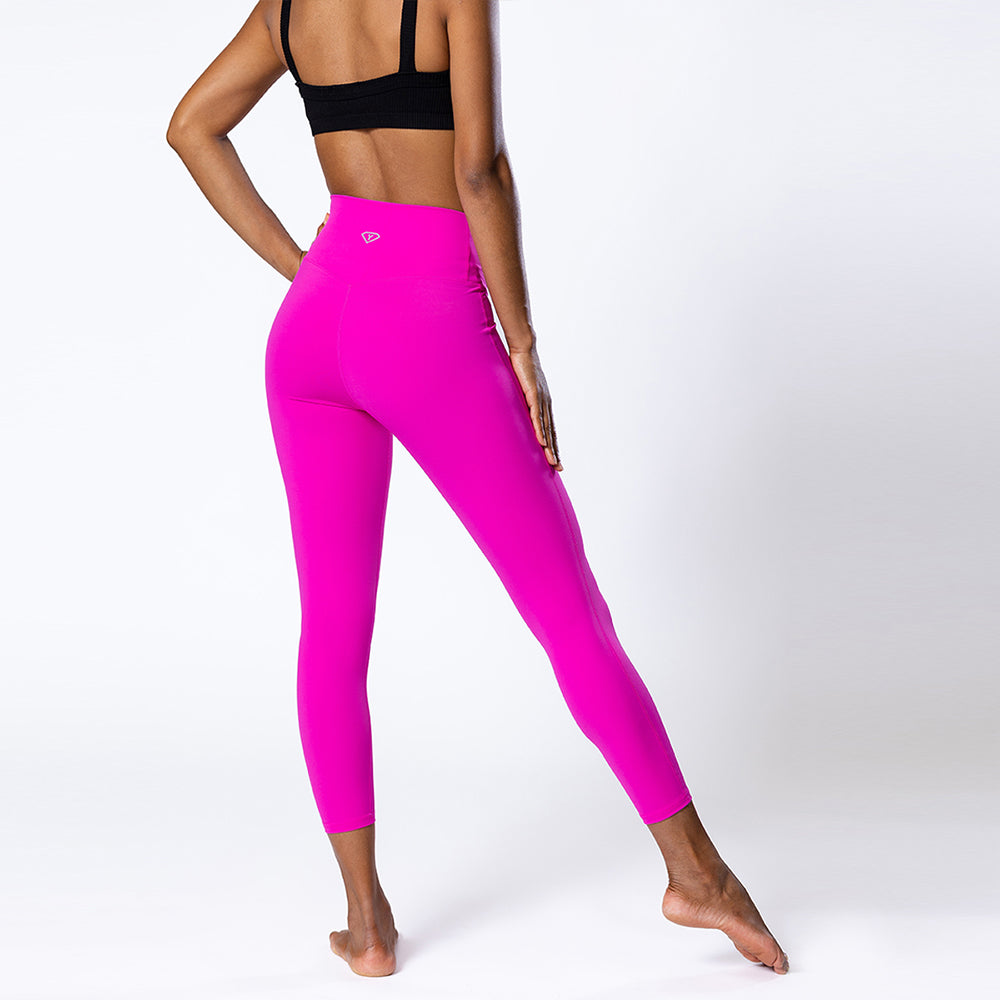 Neon Pink leggings Yoga Hero