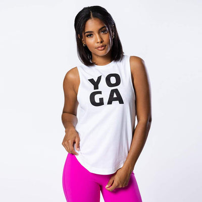 tank top yoga front view